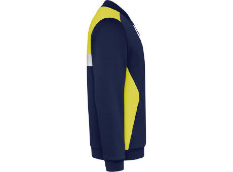 PULLOVER LEROS S/S YELLOW/NAVY BLUE