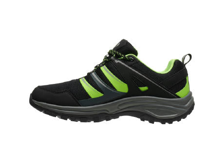 TREKKINGSCHUHE MARC S/36 BLACK/FLUOR GREEN