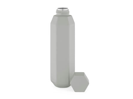 Hexagul Trinkflasche aus recy.Edelstahl, 530ml. Doppelwandig