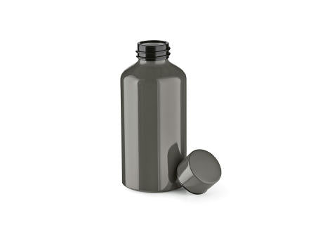 Yukon Trinkflasche rAluminium, 550 ml. Einwandig und Auslaufsicher