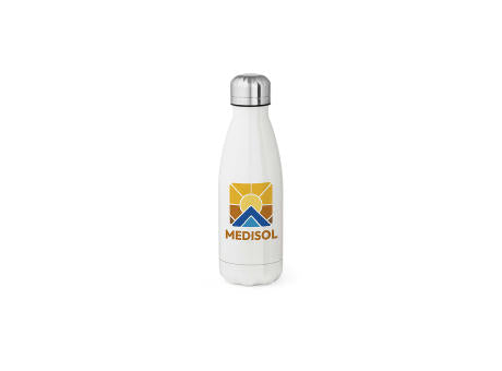 Mississippi 450W Trinkflasche recy.Edelstahl, 430 ml. Für Sublimationsdruck geeignet