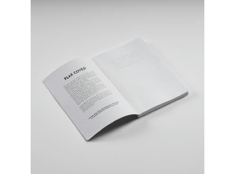 Poe A5 Notizbuch mit Leineneinband. 196 Seiten 80gsm recy.Papier