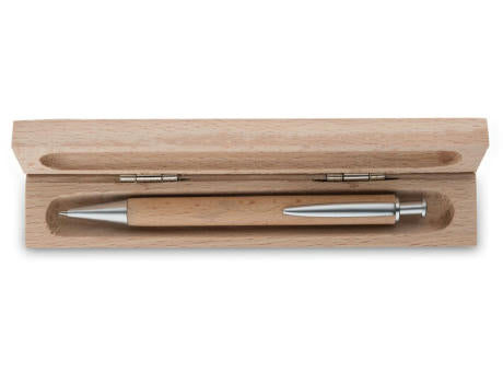 HK - 310 G2 holzfarben Kugelschreiber im Holzetui