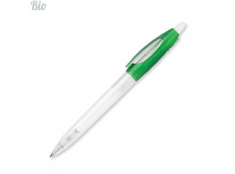 HK - BIO S! Clear White Kugelschreiber