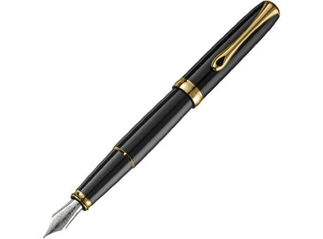 DIPLOMAT EXCELLENCE A2 Lack Schwarz-Gold Füllfederhalter