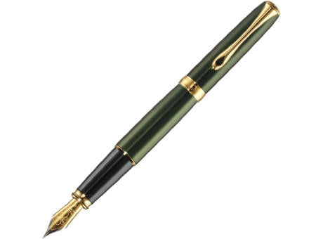 DIPLOMAT EXCELLENCE A2 Lack Schwarz-Gold Füllfederhalter