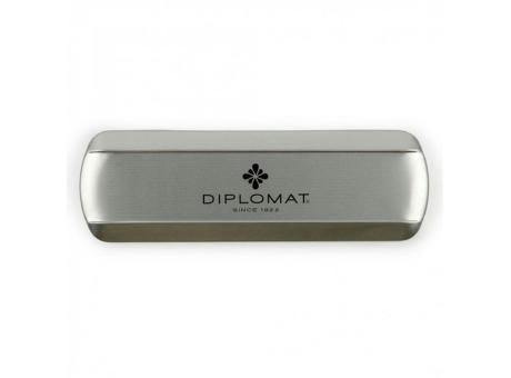 DIPLOMAT TRAVELLER Schwarz Matt Rollerball