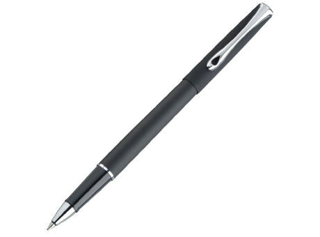 DIPLOMAT TRAVELLER Schwarz Matt Rollerball