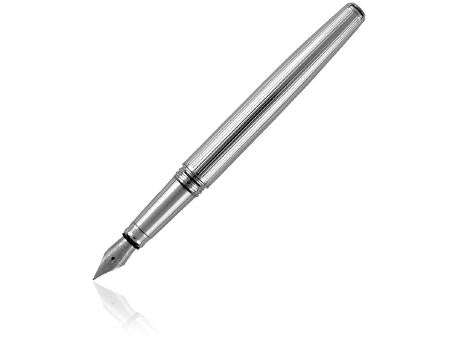 PIERRE CARDIN CHRISTOPHE Schwarz-Chrome Füllfederhalter