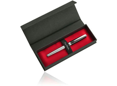 PIERRE CARDIN CHRISTOPHE Schwarz-Chrome Füllfederhalter