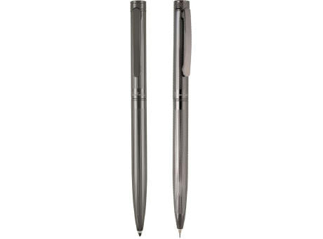 PIERRE CARDIN RENEE Gunmetal Kugelschreiber und Drehbleistift