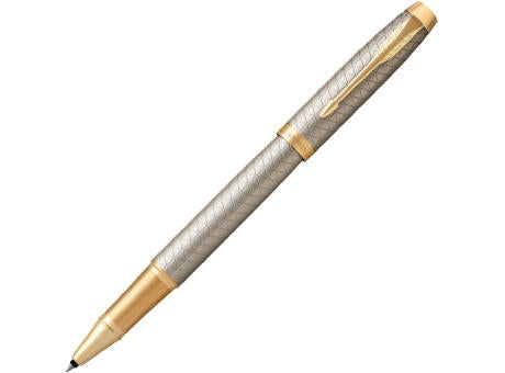 PARKER IM Premium Warm Silver GT Rollerball