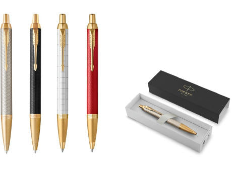 PARKER IM Premium Warm Silver GT Kugelschreiber