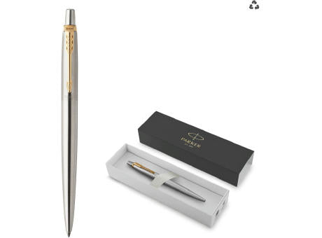 PARKER JOTTER Core Recycled Edelstahl GT Kugelschreiber