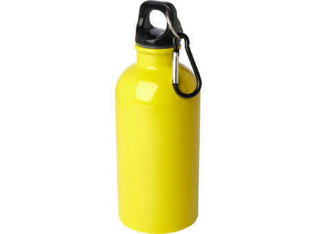 Oregon 400 ml RCS-zertifizierte, einwandige Trinkflasche aus Edelstahl mit Karabinerhaken