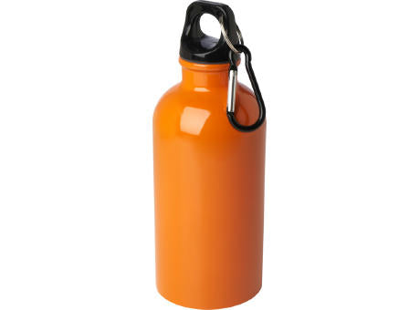 Oregon 400 ml RCS-zertifizierte, einwandige Trinkflasche aus Edelstahl mit Karabinerhaken