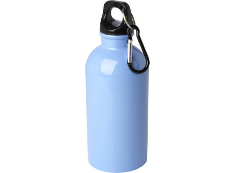 Oregon 400 ml RCS-zertifizierte, einwandige Trinkflasche aus Edelstahl mit Karabinerhaken
