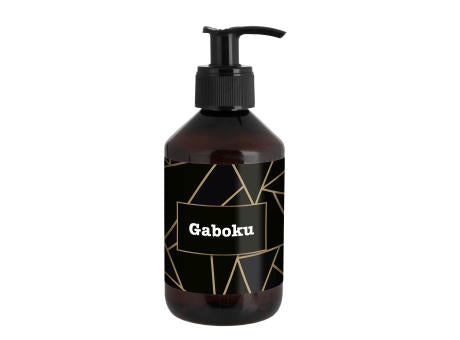 Handseife in einer Apotheke-Flasche