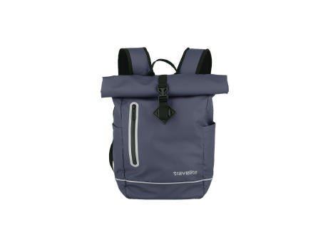 travelite BASICS Roll-Up Backpack Plane Black