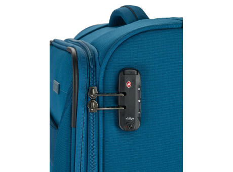 travelite CHIOS 4-Rollen Trolley L Petrol