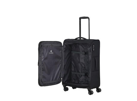 travelite CHIOS 4-Rollen Trolley M Schwarz