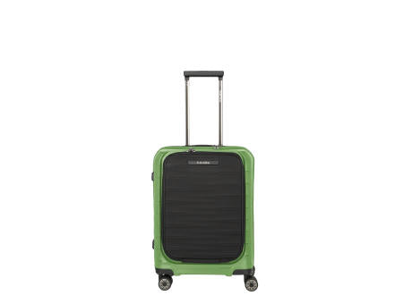 travelite MOOBY Trolley 4-Rollen S Front Pocket Red