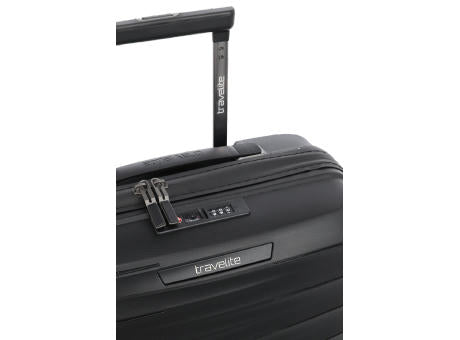 travelite MOOBY Trolley 4-Rollen M exp. Black