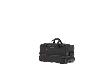 travelite BASICS Rollenreisetasche 55cm Schwarz