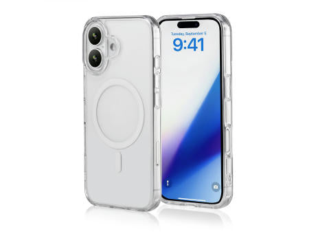 Handy Hülle MagSafe™ kompatibel iPhone™ 17 PC/TPU Silikon transparent