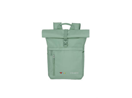 travelite AIDA BASICS Rollup Rucksack Rauchblau