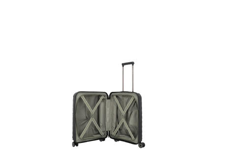 travelite AIDA MOOBY 4-Rollen Trolley S Schwarz