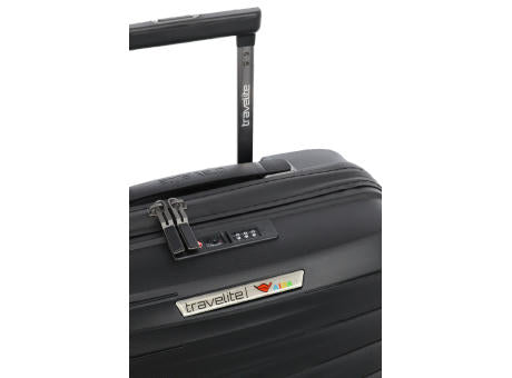 travelite AIDA MOOBY 4-Rollen Trolley S Schwarz