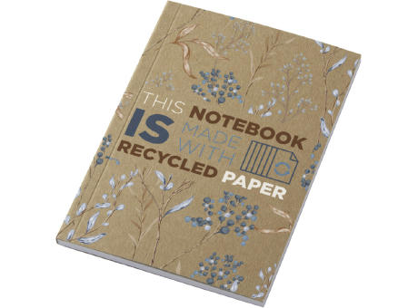 Novella Austen Kraft A6 Softcover Notizbuch aus recyceltem papier – 50 Blatt