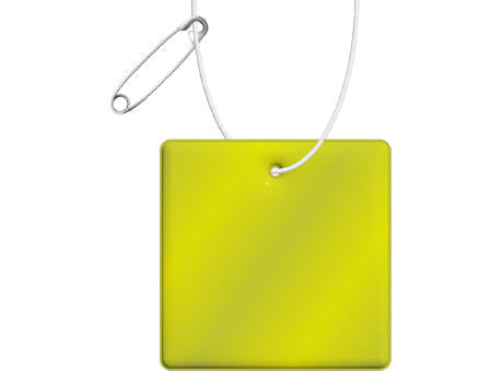 RFX™ H-16 quadratischer, leichter, reflektierender PVC-Anhänger