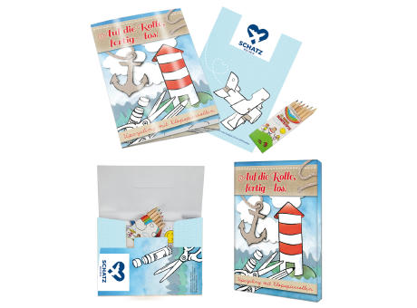 Upcycling-Set - Toilettenpapierrollen - neutral