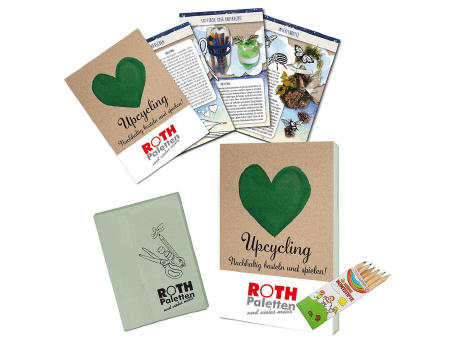 Upcycling-Set - Toilettenpapierrollen - individuell 4/0-c