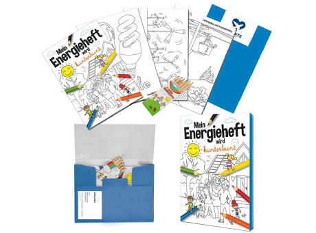 Malbuch / Mal-Set A6 - Sparkassen - Malset neutral