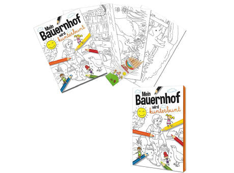 Malbuch / Mal-Set A6 - Sparkassen - Malset neutral