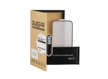 Displayschutzglas aus Sicherheitsglas Displayschutz 3D iPhone™ 14 pro max schwarz
