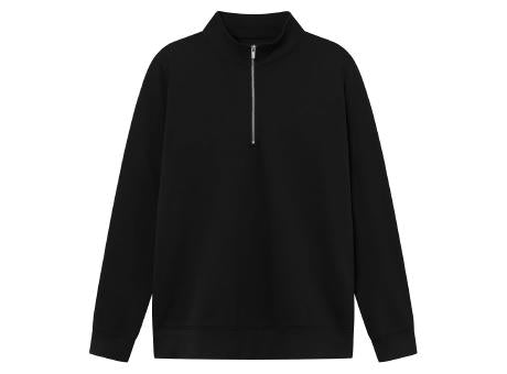 Brickstone Unisex Pullover mit halbem Reißverschluss, 280 gr/m²