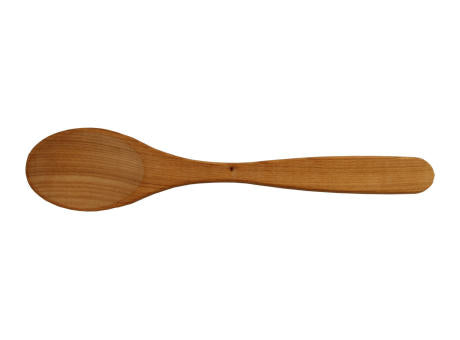 Kochlöffel oval aus Kirschholz