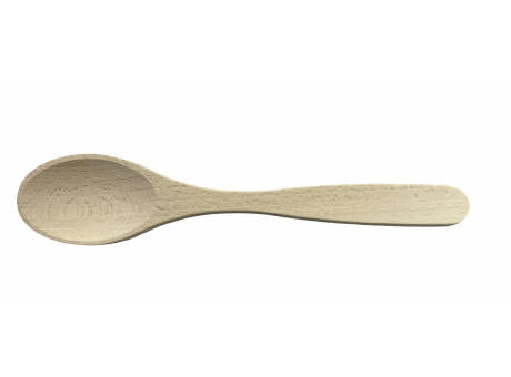 Kochlöffel oval flacher Stiel
