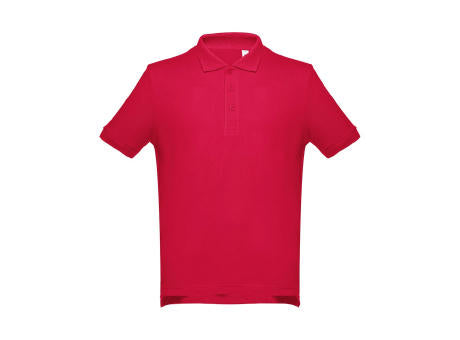 THC ADAM. Kurzarm-Poloshirt aus Baumwolle für Herren