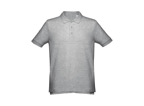 THC ADAM. Kurzarm-Poloshirt aus Baumwolle für Herren