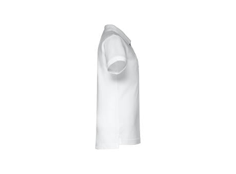 THC ADAM KIDS WH. Kurzärmeliges Poloshirt für Kinder (unisex). Farbe Weiß