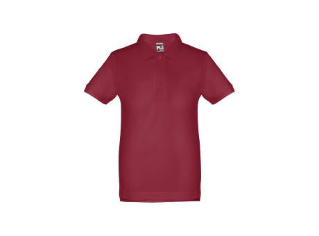 THC ADAM KIDS. Kurzärmeliges Baumwoll-Poloshirt für Kinder (unisex)