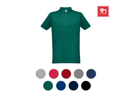 THC BERLIN. Kurzarm-Poloshirt für Herren