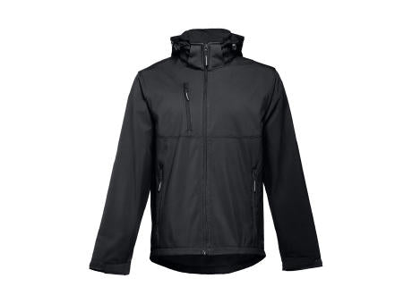THC ZAGREB. Herren-Softshell-Jacke aus Polyester und Elastan
