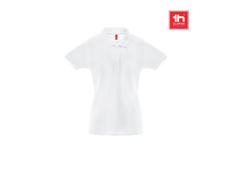 THC BERLIN WOMEN WH. Poloshirt für Damen mit kurzen Ärmeln