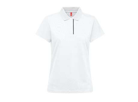 THC DYNAMIC WOMEN WH. Technisches Poloshirt für Damen